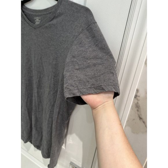 ALFANI MENS GRAY HEATHER COTTON BLEND TSHIRT, SIZE SMALL - Picture 5 of 12